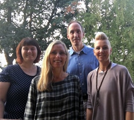 Maike Hoyer & Team am Tag der offenen Tür 29.09.2018 Maike Hoyer & Team in der Naturheilpraxis Syke-Barrien